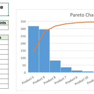 Microsoft Excel Pareto Chart Template - Free Download on FixMySpreadsheet.Live